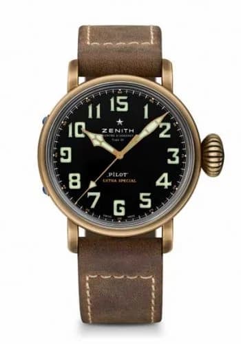 Zenith Pilot Type 20 Extra Special Bronze WorldTempus 29.2430.679/21.C753 WT — фото часов Zenith Pilot Type 20 Extra Special Bronze WorldTempus 29.2430.679/21.C753 WT — фото часов