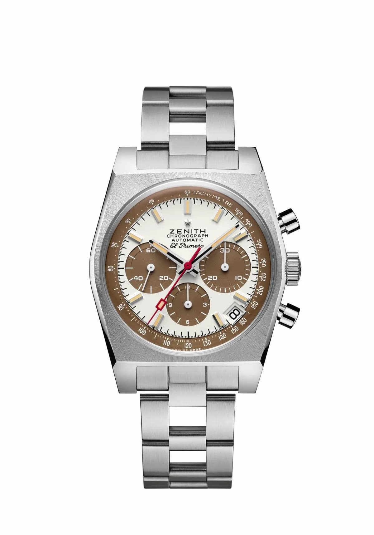 Zenith El Primero A385 Revival Stainless Steel / Tropical 03.A384.400/69.M384