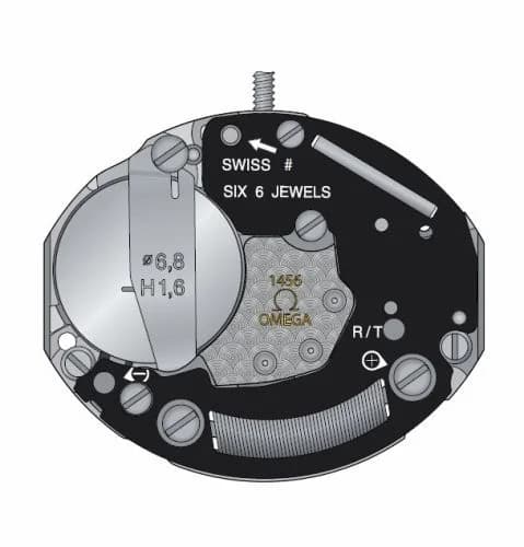 Omega калибр 1456 Omega калибр 1456