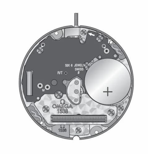 Omega калибр 1538 Omega калибр 1538
