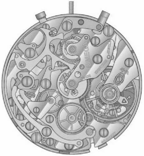 Omega калибр 1866 Omega калибр 1866