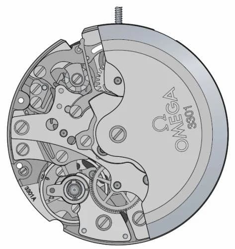 Omega калибр 3301 Omega калибр 3301