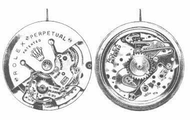 Rolex калибр 1055b Rolex калибр 1055b