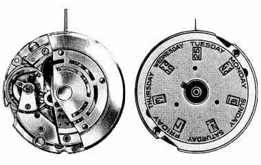 Rolex калибр 3055 Rolex калибр 3055