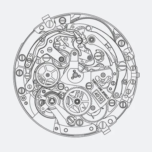 Zenith калибр El Primero 4010 Zenith калибр El Primero 4010