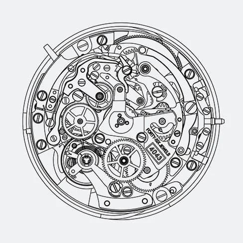 Zenith калибр El Primero 4043 Zenith калибр El Primero 4043