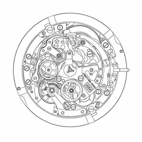 Zenith калибр El Primero 4054 Zenith калибр El Primero 4054