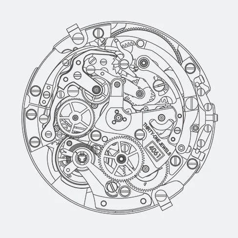 Zenith калибр El Primero 4061 Zenith калибр El Primero 4061