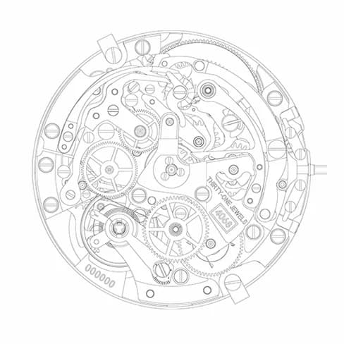 Zenith калибр El Primero 4068 Zenith калибр El Primero 4068