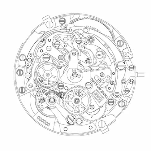 Zenith калибр El Primero 4069 Zenith калибр El Primero 4069