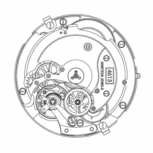 Zenith калибр El Primero 4613 Zenith калибр El Primero 4613