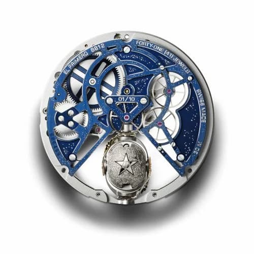 Zenith калибр El Primero 8812 SK Zenith калибр El Primero 8812 SK