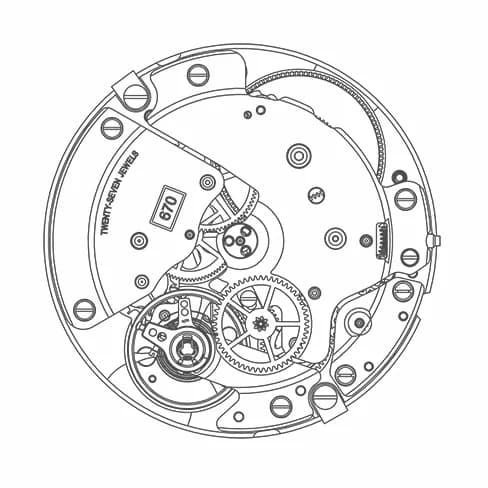 Zenith калибр Elite 670 Zenith калибр Elite 670