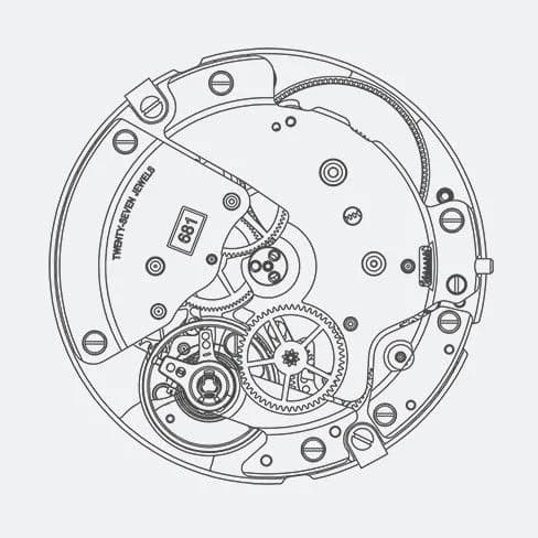 Zenith калибр Elite 681 Zenith калибр Elite 681