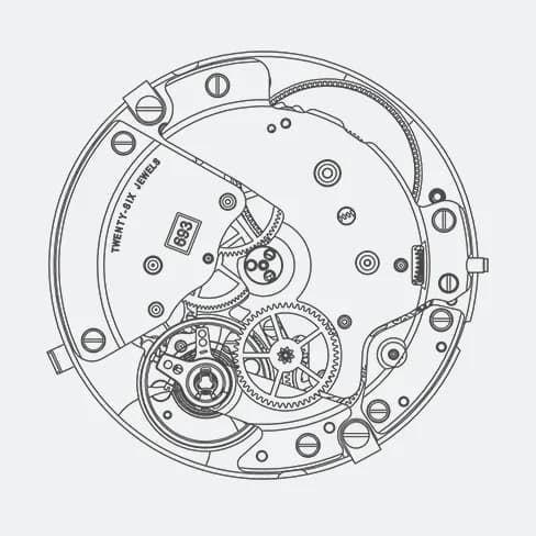 Zenith калибр Elite 693 Zenith калибр Elite 693