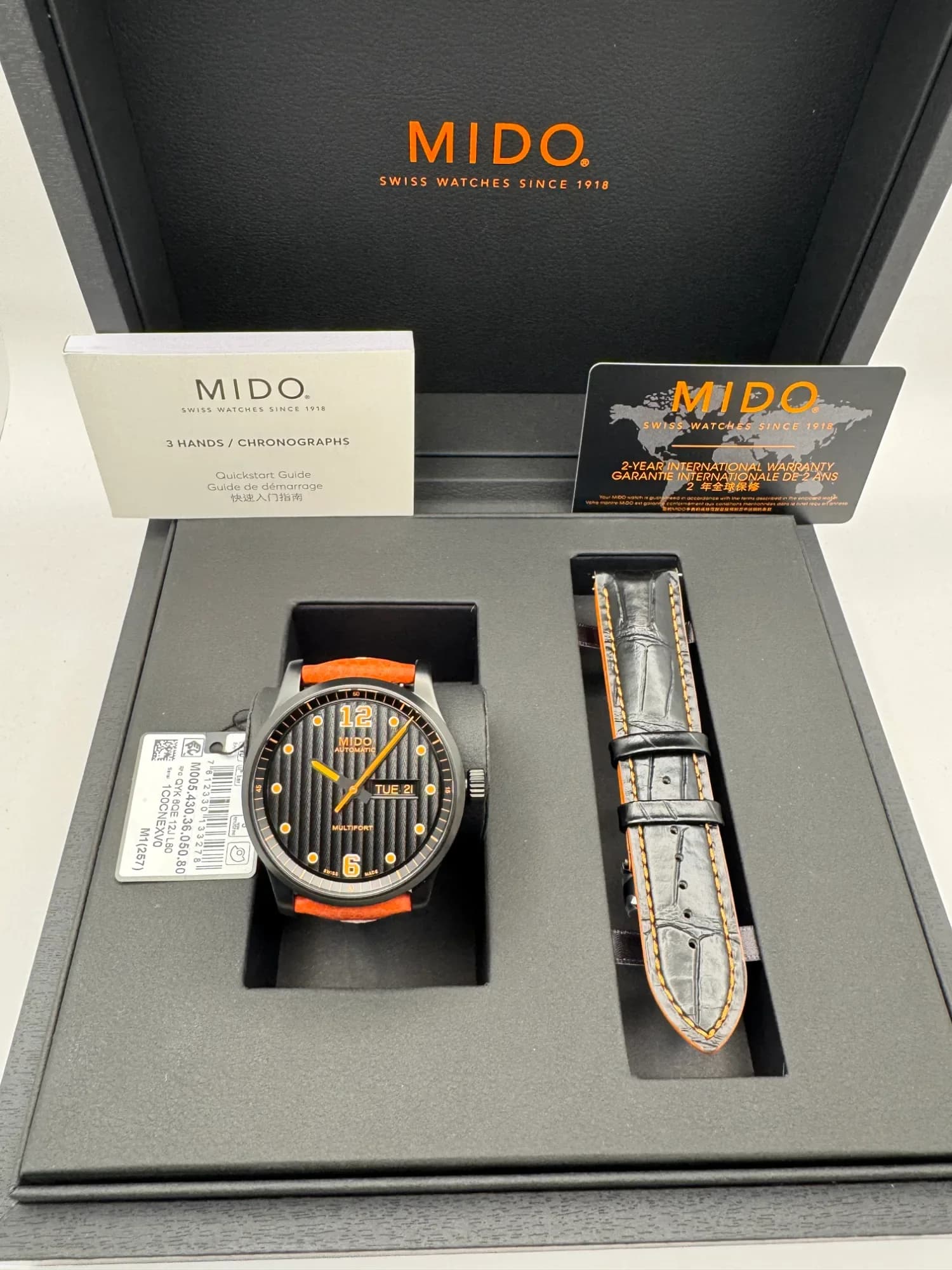 Mido M005.430.36.050.80